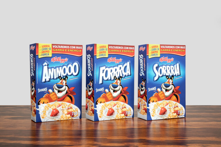 Ação Sucrilhos Kellogg's - Ânimo, Força, Sorria