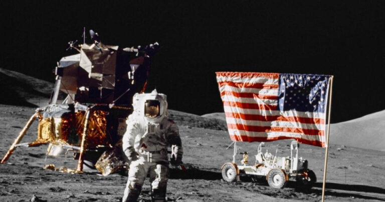 nasa 51 anos homem à lua