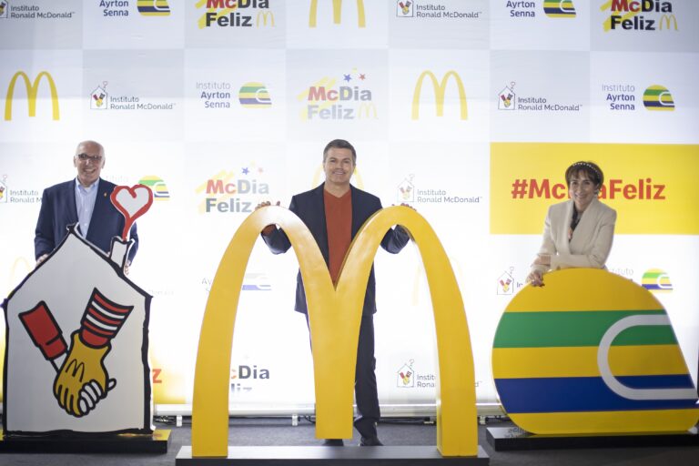 Francisco Neves, Paulo Camargo e Viviane Senna