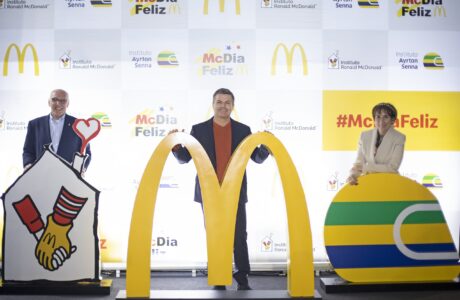 Francisco Neves, Paulo Camargo e Viviane Senna