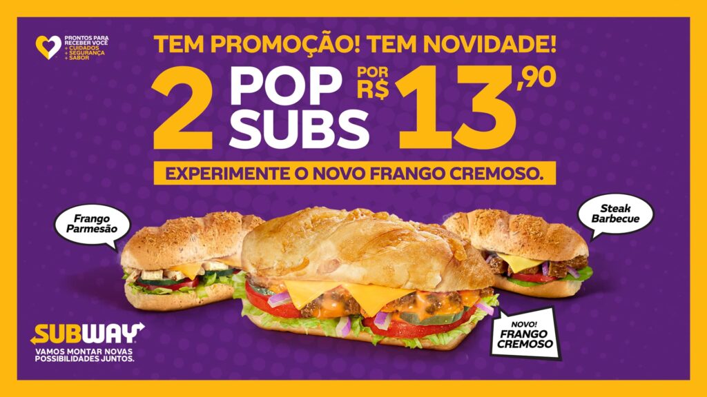 Subway Brasil - Será que tem como deixar seu Sub AINDA