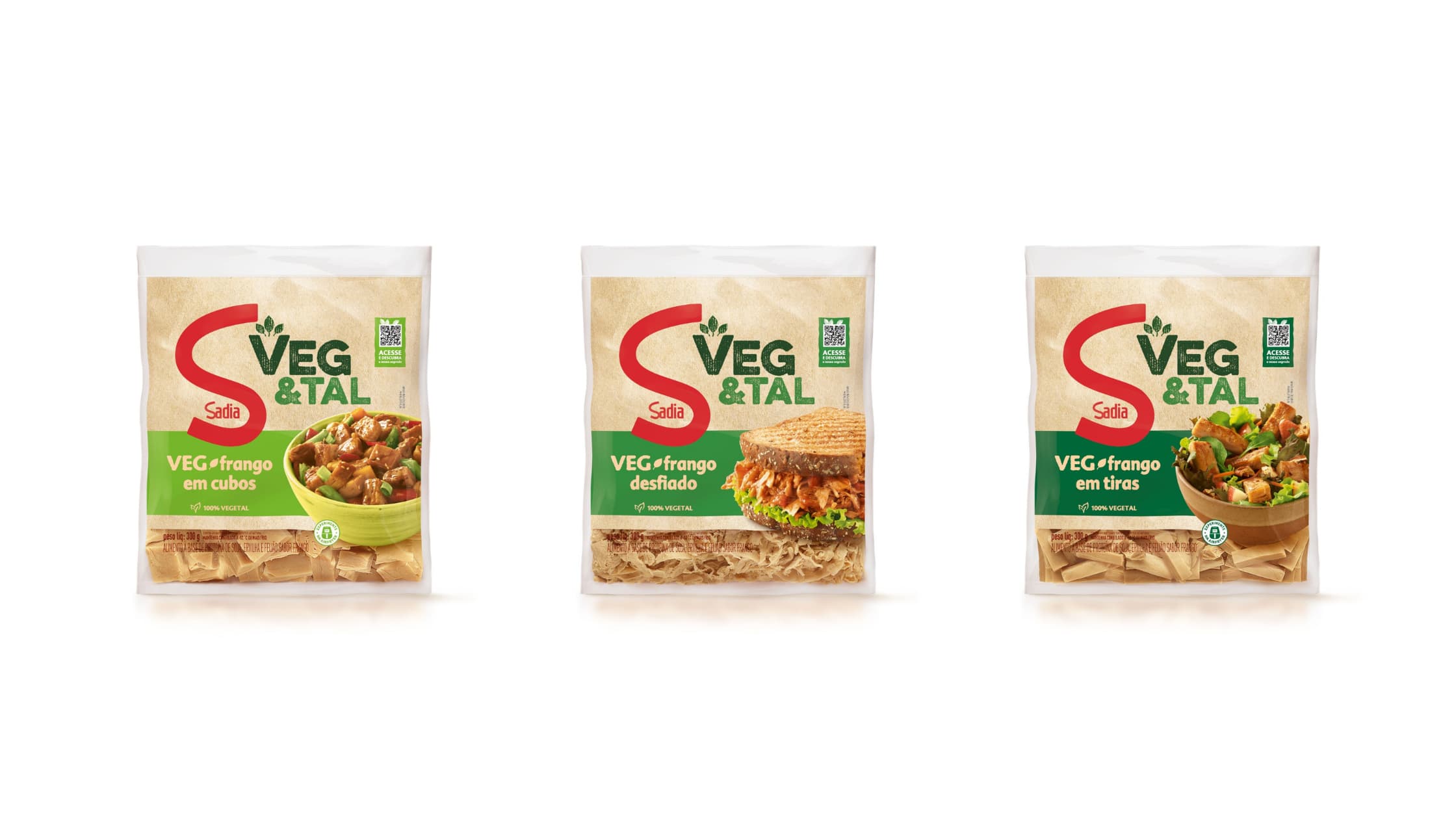 Sadia expande portfólio da linha Veg&Tal com frango a base de plantas