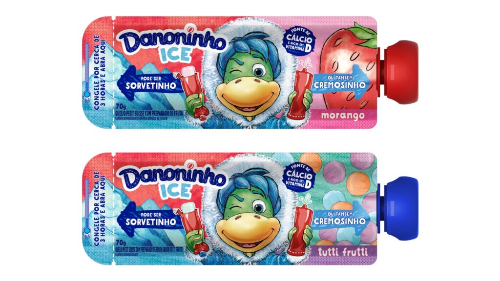 Danoninho - O #DanoninhoIce voltou com tudo! Agora você pode tomar  #cremosinho ou #sorvetinho, além de escolher entre os sabores morango e  tutti-frutti. É sempre bom lembrar do passado, né? A gente
