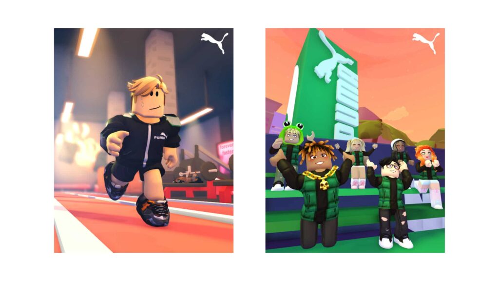 PUMA and the Land of Games - New virtual place on Roblox for PUMA