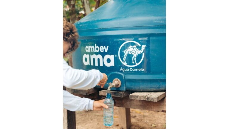 Divulgação Ambev Projeto Água Camelo (4ª Edição Programa 100+ Labs - 2022)