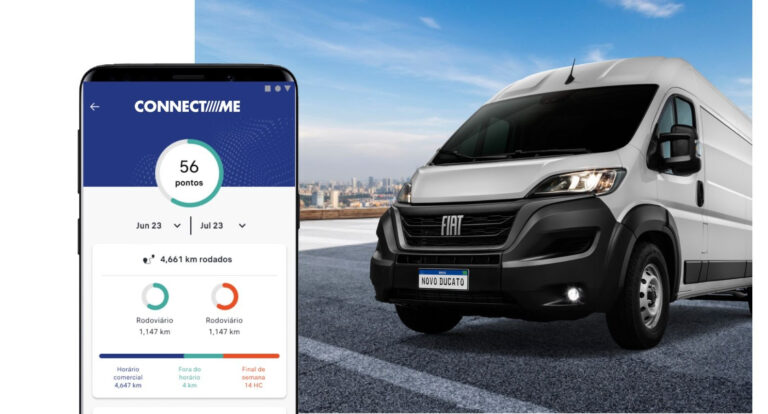 Ducato estreia Fiat ConnectMe na linha de utilitários da marca