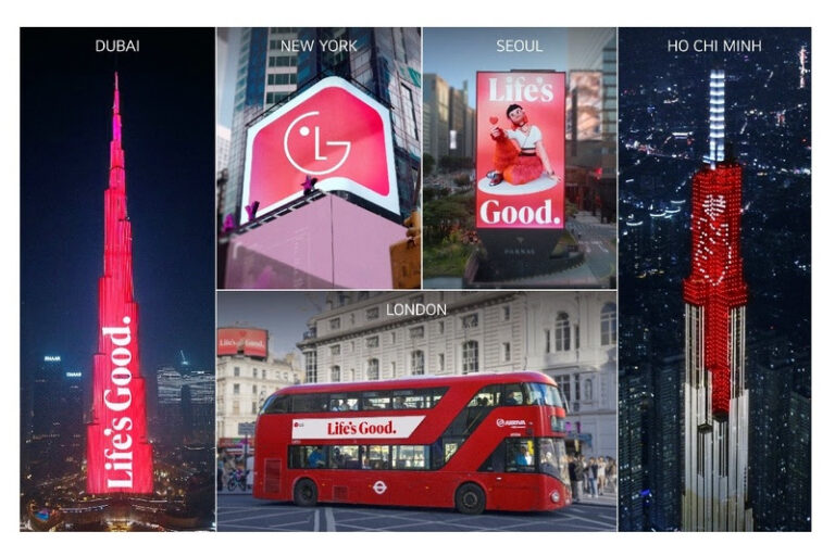 LG lança campanha ‘Life’s Good’ espalhando uma mensagem de otimismo a cliente em todo o mundo