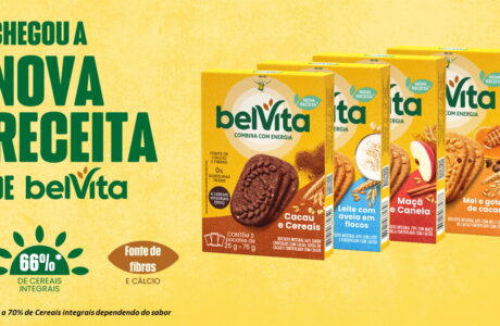 Mondelēz Brasil aposta no território de bem-estar com nova receita do biscoito belVita