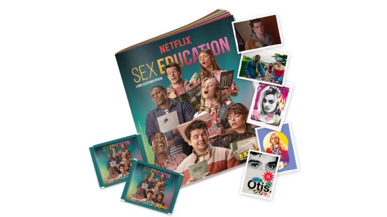 Panini lança álbum de figurinhas inédito da série Sex Education, da Netflix