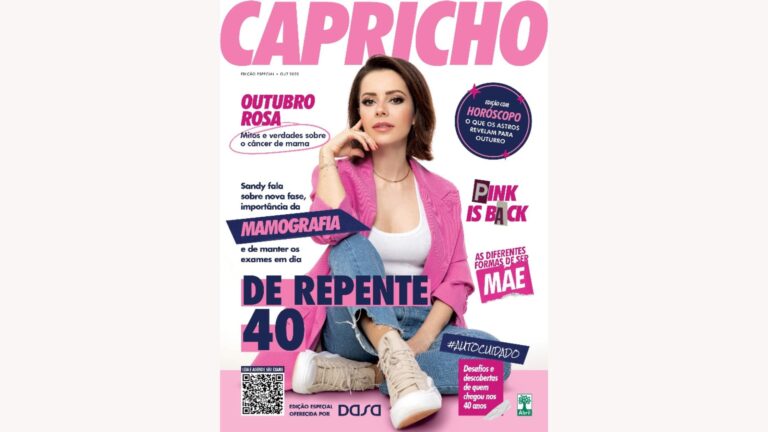 Ação da Dasa traz Sandy e Capricho em ação para o Outubro Rosa