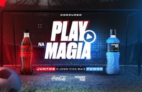 Futebol está no centro de nova campanha de incentivo da Batux para Coca-Cola e Powerade