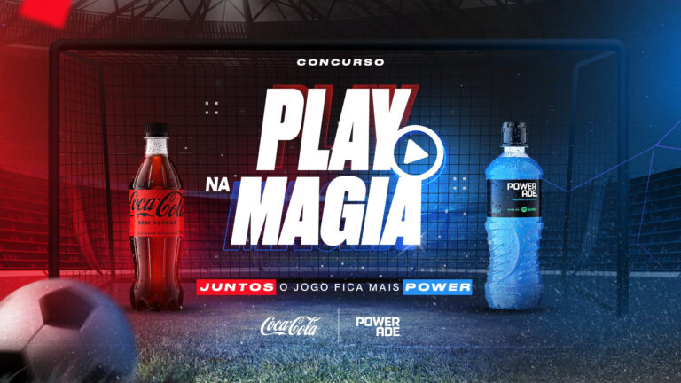 Futebol está no centro de nova campanha de incentivo da Batux para Coca-Cola e Powerade