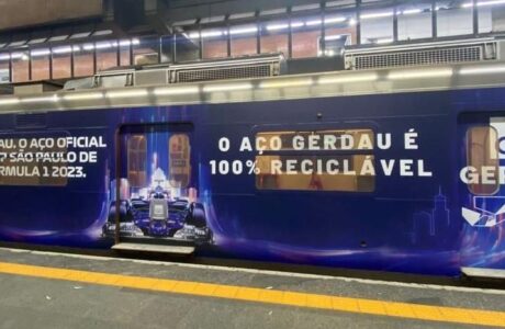 Gerdau leva sustentabilidade e tecnologia para trem em São Paulo