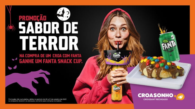 Halloween da Croasonho terá presente em parceria com a Fanta
