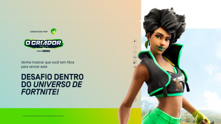 Oi, Final Level e Hero Base lançam concurso para a criação do primeiro mapa de bora-bora dentro do jogo Fortnite