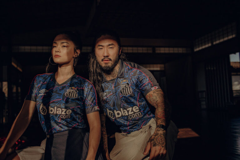Santos FC e Umbro lançam terceiro uniforme em homenagem ao Japão