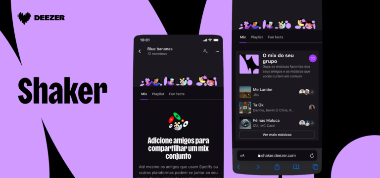 Deezer apresenta Shaker para conectar amigos em diferentes aplicativos de música