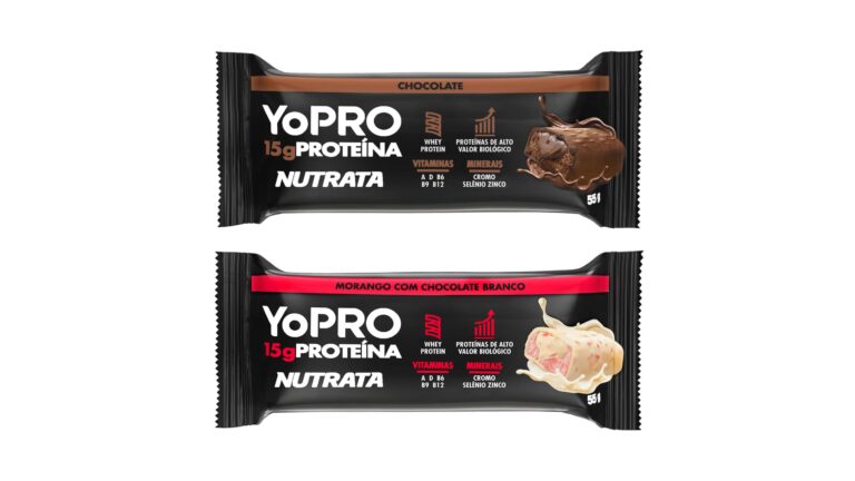 Nutrata e YoPRO lançam barra de proteína