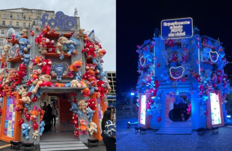 Para relançamento de marca, Fofo invade Praça de Porto Alegre com ursos de pelúcia