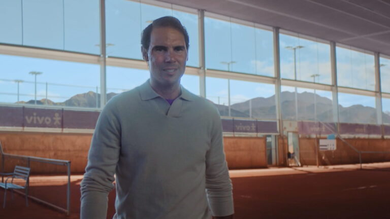Rafael Nadal fala sobre sucesso e sua jornada em nova campanha da Vivo