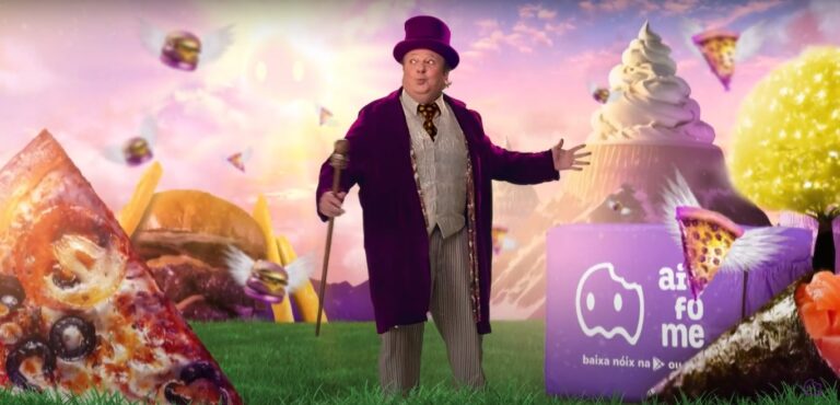 aiqfome, delivery do Magalu, se diverte com Erick Jacquin e Inteligência Artificial em campanha de Black Friday