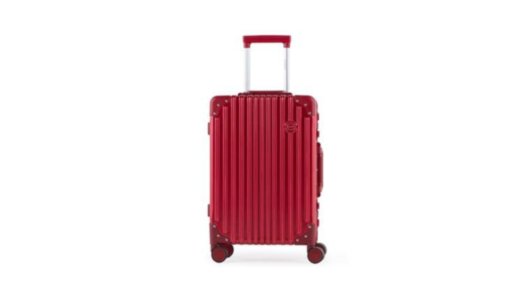 Bagaggio aposta na mala Kyoto vermelha para o Natal