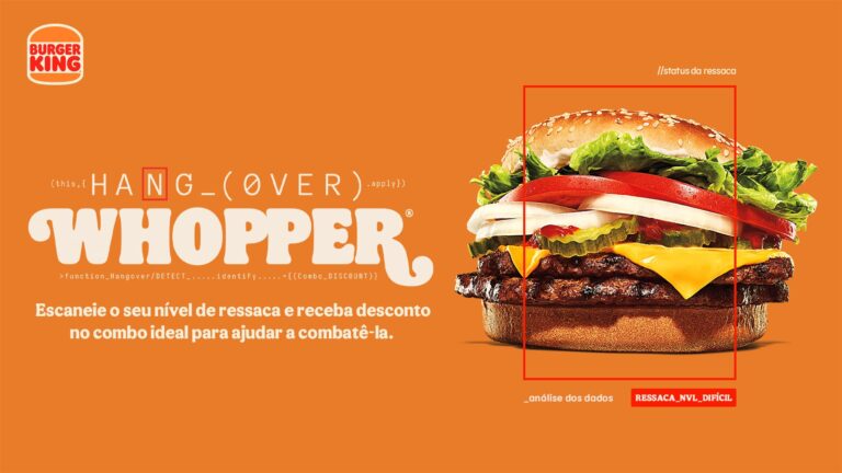 Burger King® dá desconto proporcional à cara de ressaca nesse fim de ano (1)