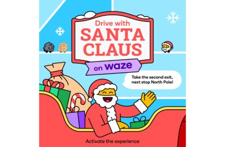 Ho-ho-ho! Waze tem voz do Papai Noel para o Natal