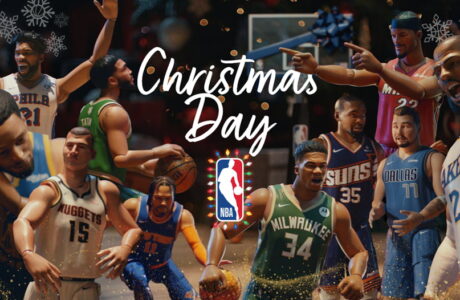 NBA dá o presente do jogo em nova campanha de Natal