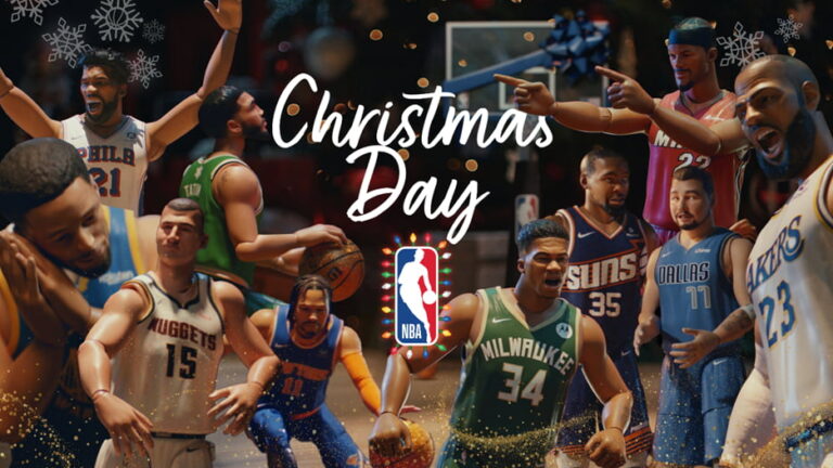 NBA dá o presente do jogo em nova campanha de Natal