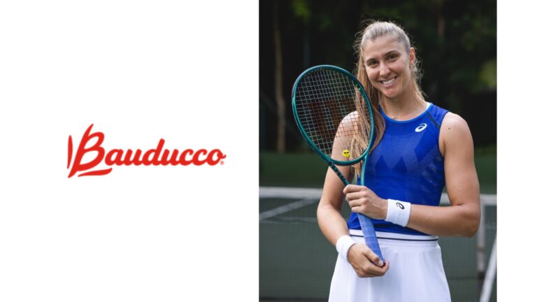 Bauducco é a nova patrocinadora da Bia Haddad