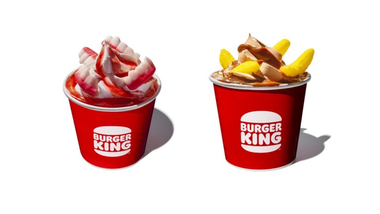 Burger King® apresenta novas sobremesas com dentaduras e bananas Fini