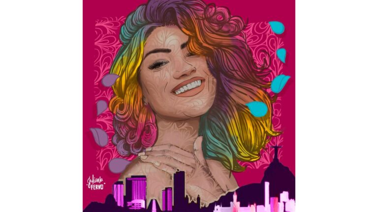 Dermacyd em ação inovadora com artista Juliana Fervo no Rio Open 2024