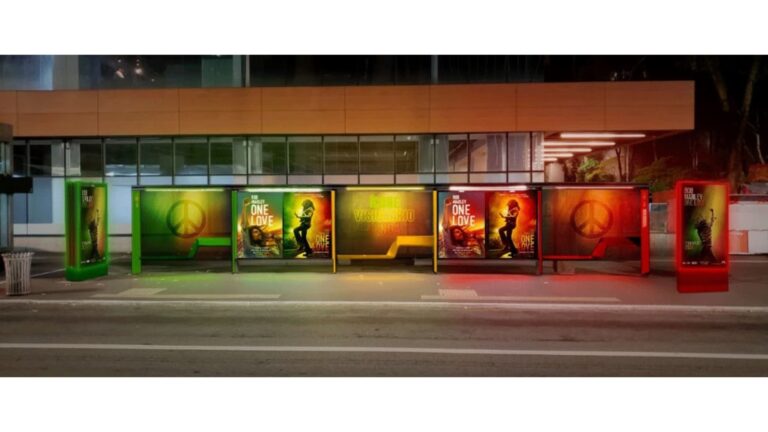 Eletromidia e Paramount Pictures se unem para celebrar o lançamento do filme 'Bob Marley One Love'