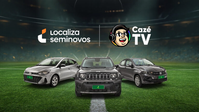 Localiza Seminovos anuncia parceria com a Cazé TV para transmissão do Paulistão Sicredi 2024