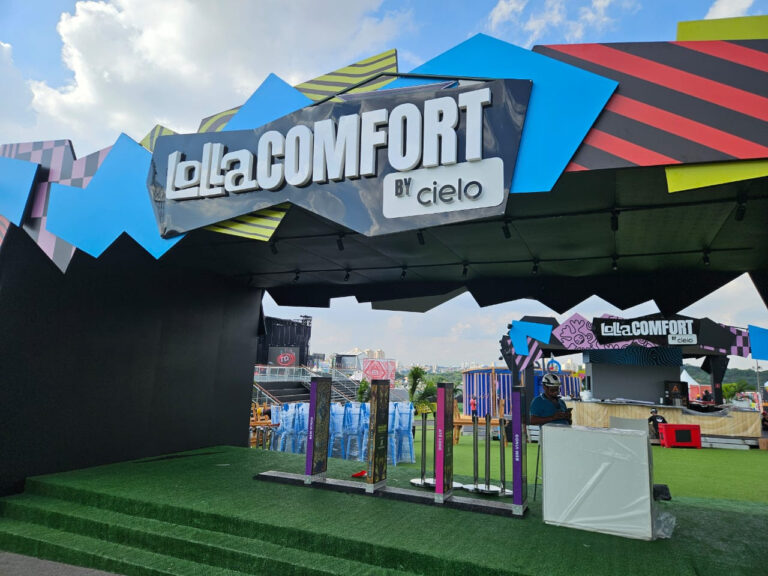 Cielo “transforma máquina de pagamentos” em dancing machine no Lolla BR