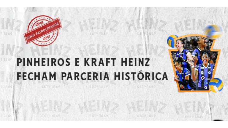 Esporte Clube Pinheiros e Kraft Heinz fecham parceria histórica