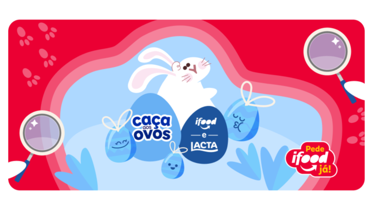 Páscoa 2024 iFood e Lacta promovem Caça aos Ovos Digital com até 50% de desconto