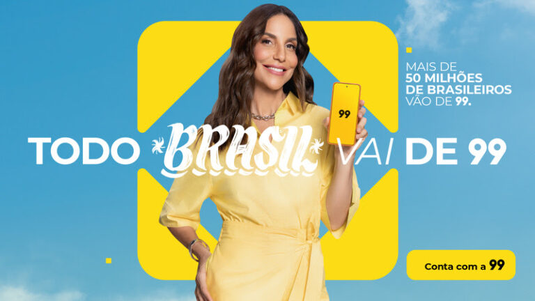 99 chega a 50 milhões de passageiros e anuncia