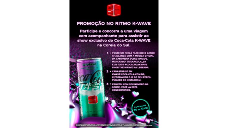 Coca-Cola Creations anuncia promoção que levará os fãs de K-pop para Coreia do Sul No Ritmo K-Wave