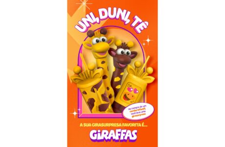 Giraffas inova com lançamento de brindes inspirados em suas icônicas personagens
