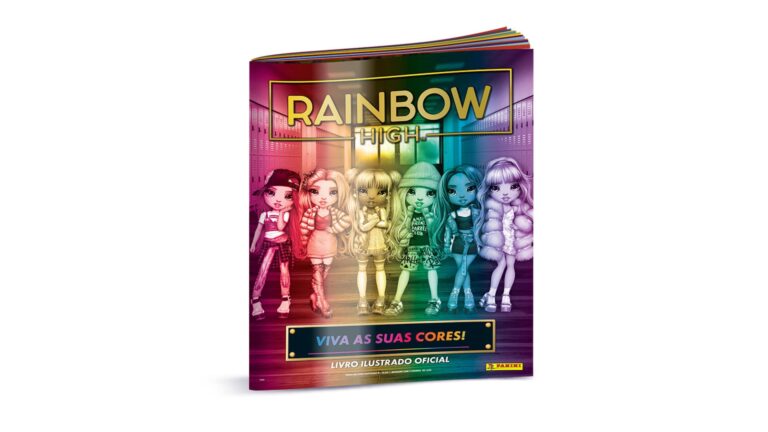 Panini anuncia álbum de Figurinhas de Rainbow High