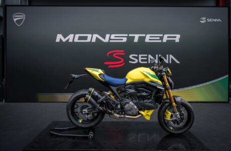 Ducati presta homenagem a Ayrton Senna com uma Monster de edição limitada para colecionadores (1)