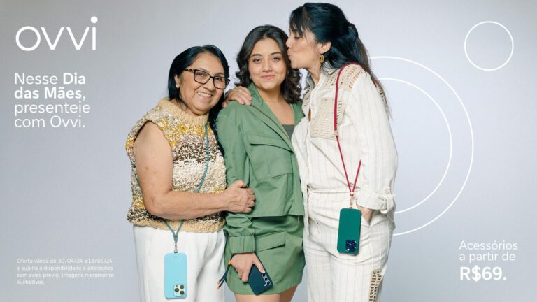 Ovvi conecta gerações com acessórios atemporais em campanha para o Dia das Mães