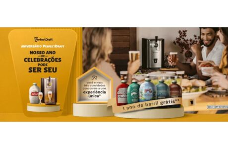 PerfectDraft, da Ambev, sorteia um ano de chopp grátis