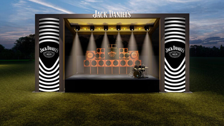Whiskey oficial do João Rock 2024, Jack Daniel’s leva paredão de som