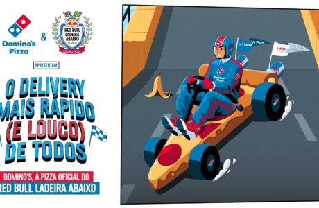 Domino’s e Red Bull anunciam parceria nacional em evento geek, em São Paulo