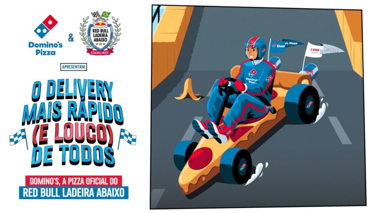 Domino's e Red Bull anunciam parceria nacional em evento geek, em São Paulo