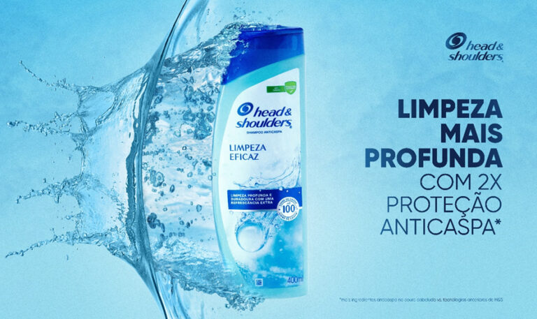 HEAD & SHOULDERS LIMPEZA EFICAZ EXPANDE PRESENÇA DA MARCA ANTICASPA NAS GÔNDOLAS COM INOVAÇÃO NA FÓRMULA E NA EMBALAGEM