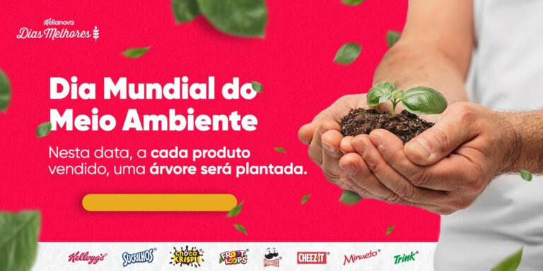 Kellanova transforma cada produto vendido em uma árvore no Dia Mundial do Meio Ambiente